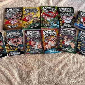 Captain underpants books set